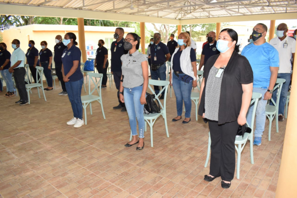 Recibimiento a docentes de la DIGEV